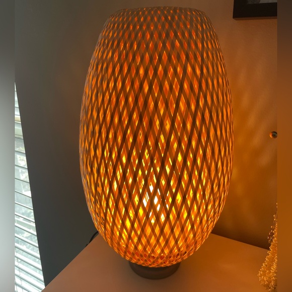 IKEA Other - IKEA Bamboo Lantern Lamp
